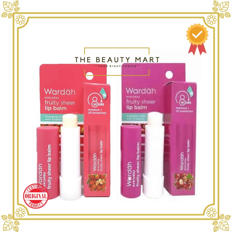 (hàng Mới Về) Son Dưỡng Môi Wardah Everyday Hương Trái Cây | BigBuy360 - bigbuy360.vn