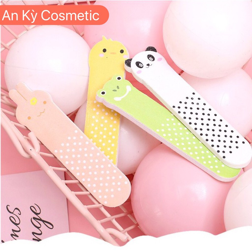 Bộ 5 Cây Dũa Móng Mầu Sắc Xinh Xắn