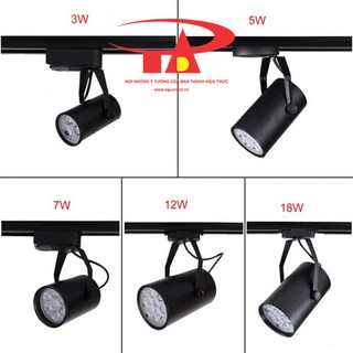 Đèn led thanh ray 3w - Đèn rọi ray 3w