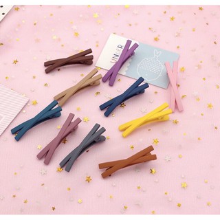 1 Kẹp Tóc Nơ, Kẹp Tóc Mái Chữ X Orin Đẹp Dễ Thương