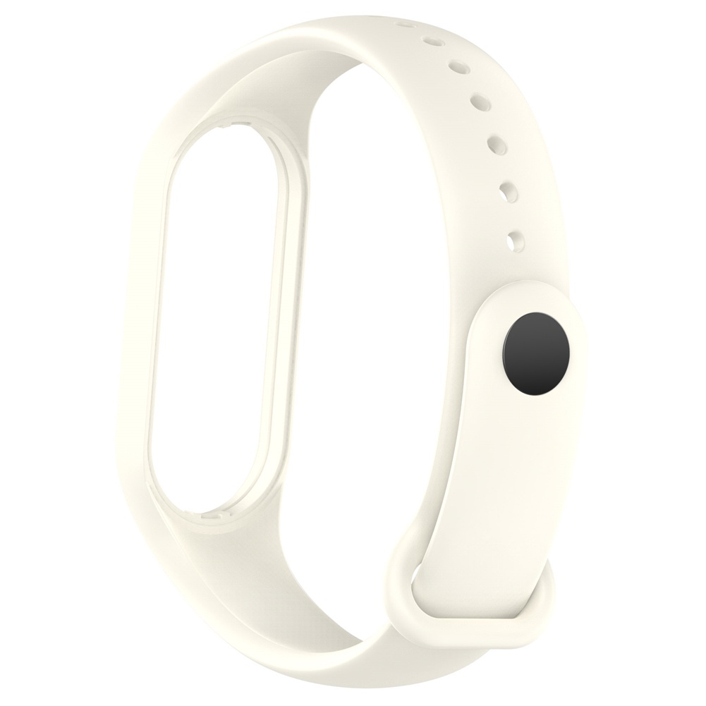 Dây Đeo Thay Thế Chất Liệu Silicon Màu Trơn Cho Xiaomi Mi band 7 Ốp