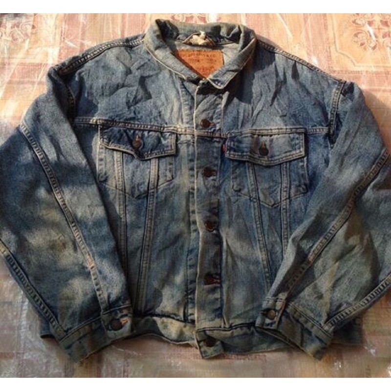 Jacket Denim 2nd usa size L Âu Levi’s 70598