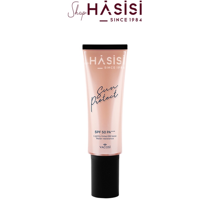 Kem Chống Nắng &amp; Lót Trang Điểm VACOSI - Tone Up BB Base Sun Protect SPF50/PA+++ 45ml