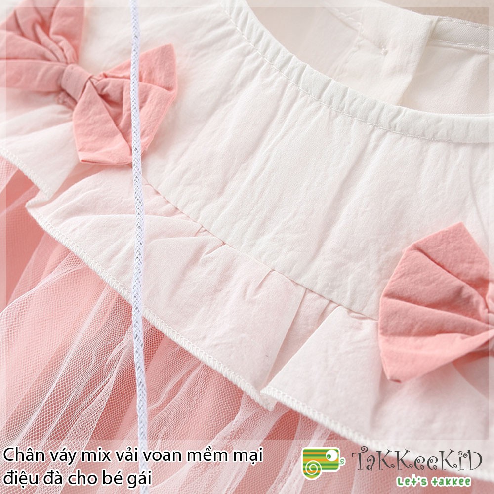 Váy Bé Gái, Đầm Hè Bé Gái Kiểu Dáng Babydoll Sang Chảnh Tặng Kèm Túi Vịt Đáng Yêu