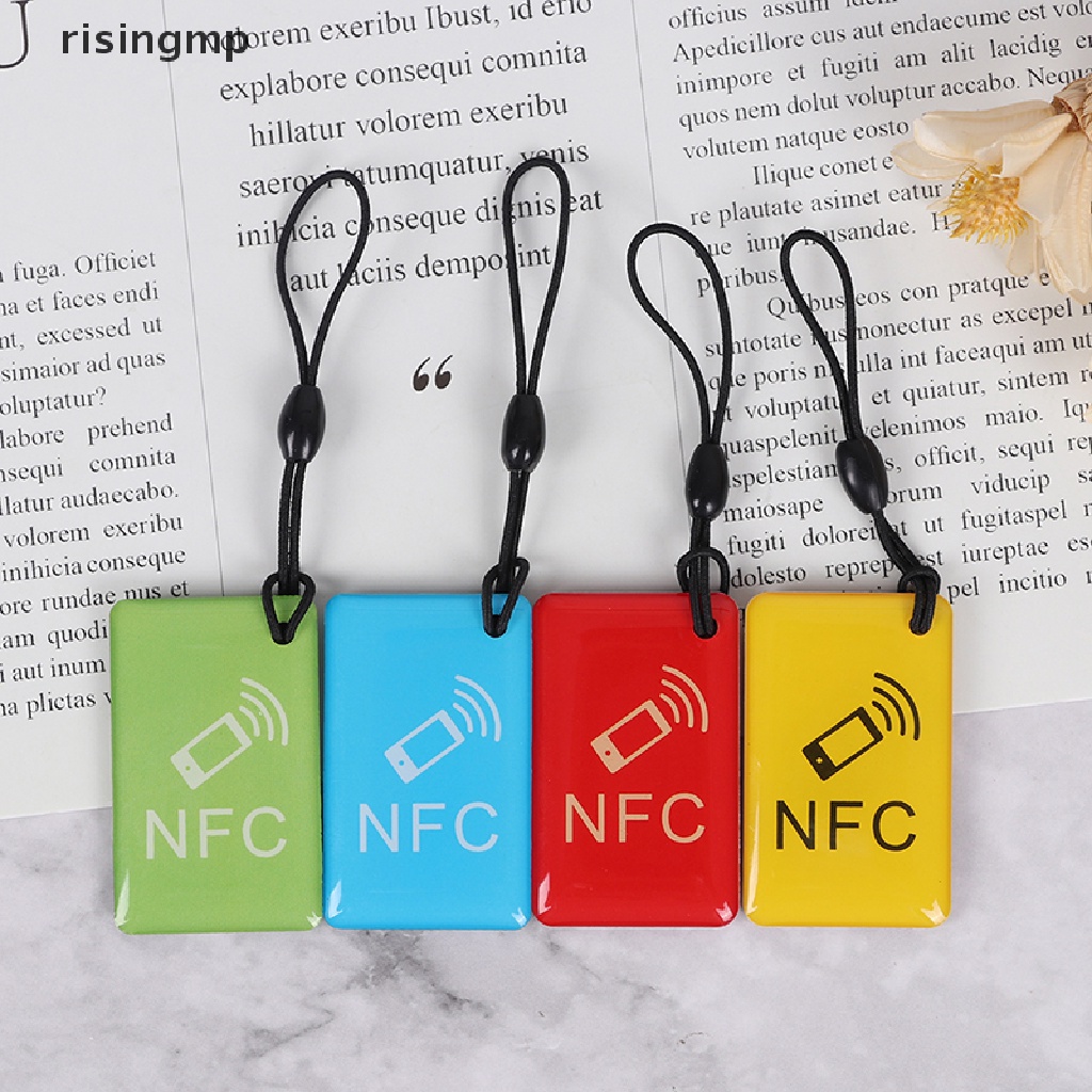 Thẻ Thông Minh NFC Ntag213 13.56mhz Cho Tất Cả Các Loại Điện Thoại ♨Trên đó