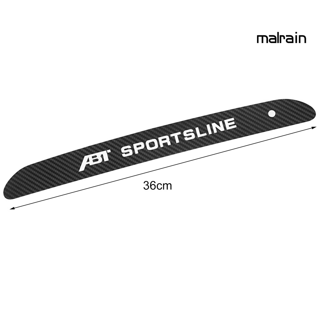 Miếng Dán Trang Trí Đèn Phanh Bằng Sợi Carbon Dành Cho Xe Hơi VW Golf Series