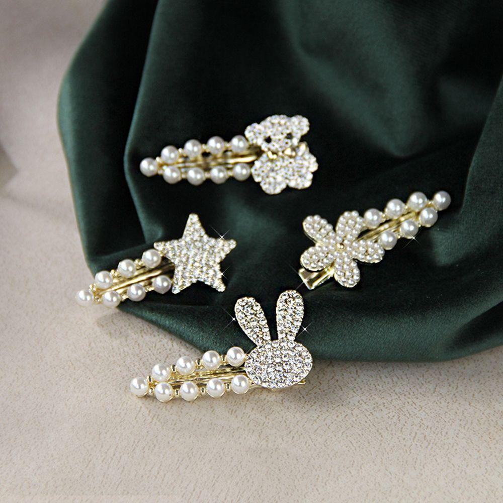 Vanes1 Kẹp Tóc Cô Gái Dễ Thương Trái Tim Trẻ Em Băng Đô|Kẹp Tóc Hình Thỏ Dễ Thương Cho Nữ