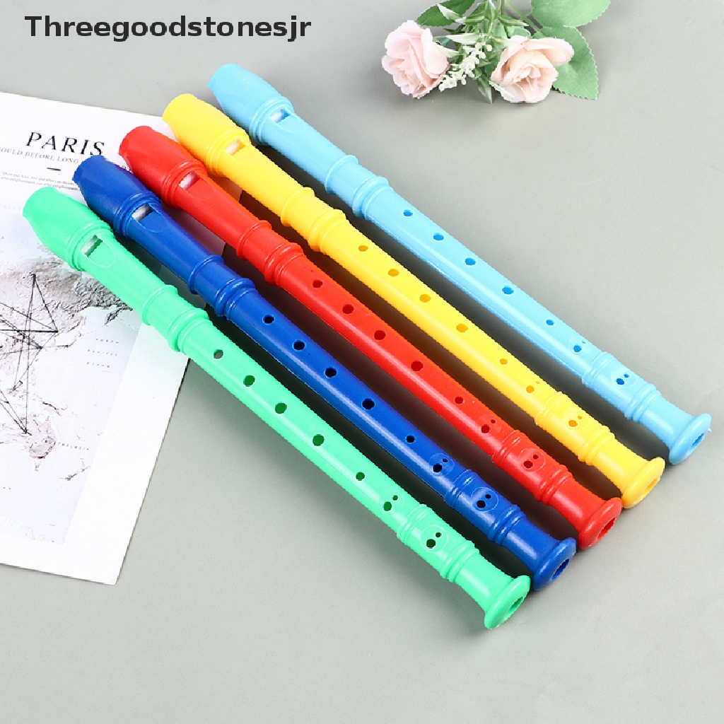 Sáo Nhựa Ghi Âm 8 Lỗ Nhiều Màu JR