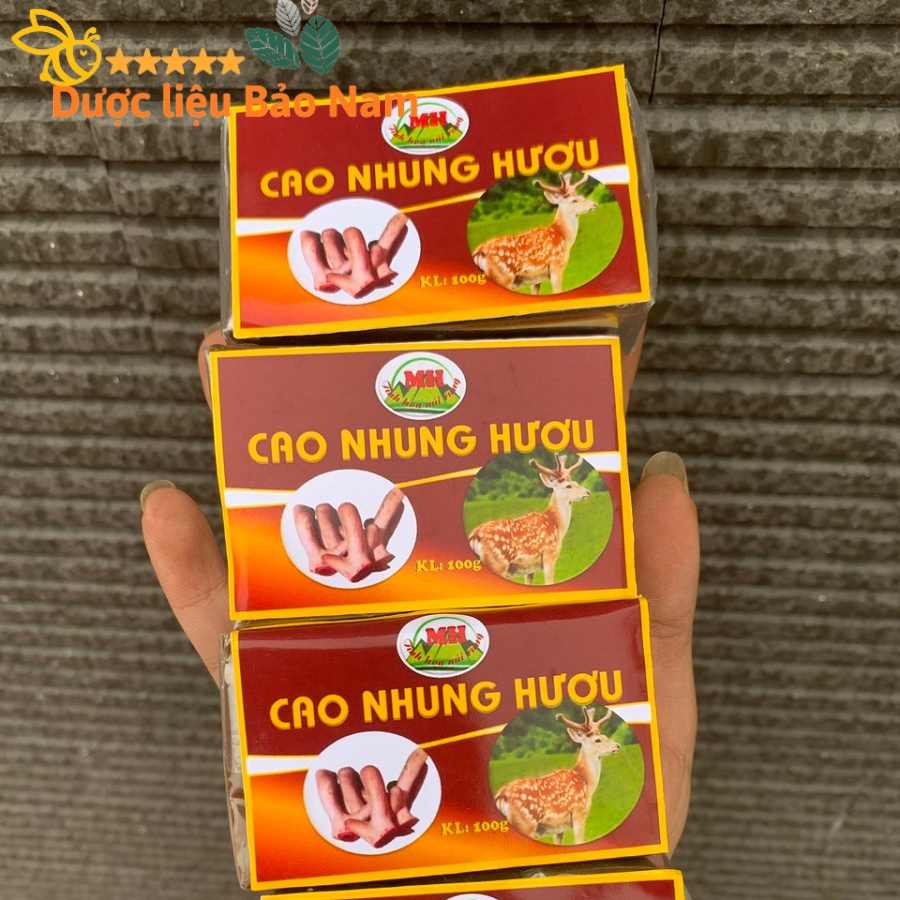 Cao nhung hươu hàng chuẩn chất lượng 100g