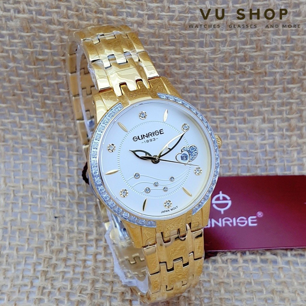 Đồng hồ nữ SUNRISE 9804AA Chính hãng