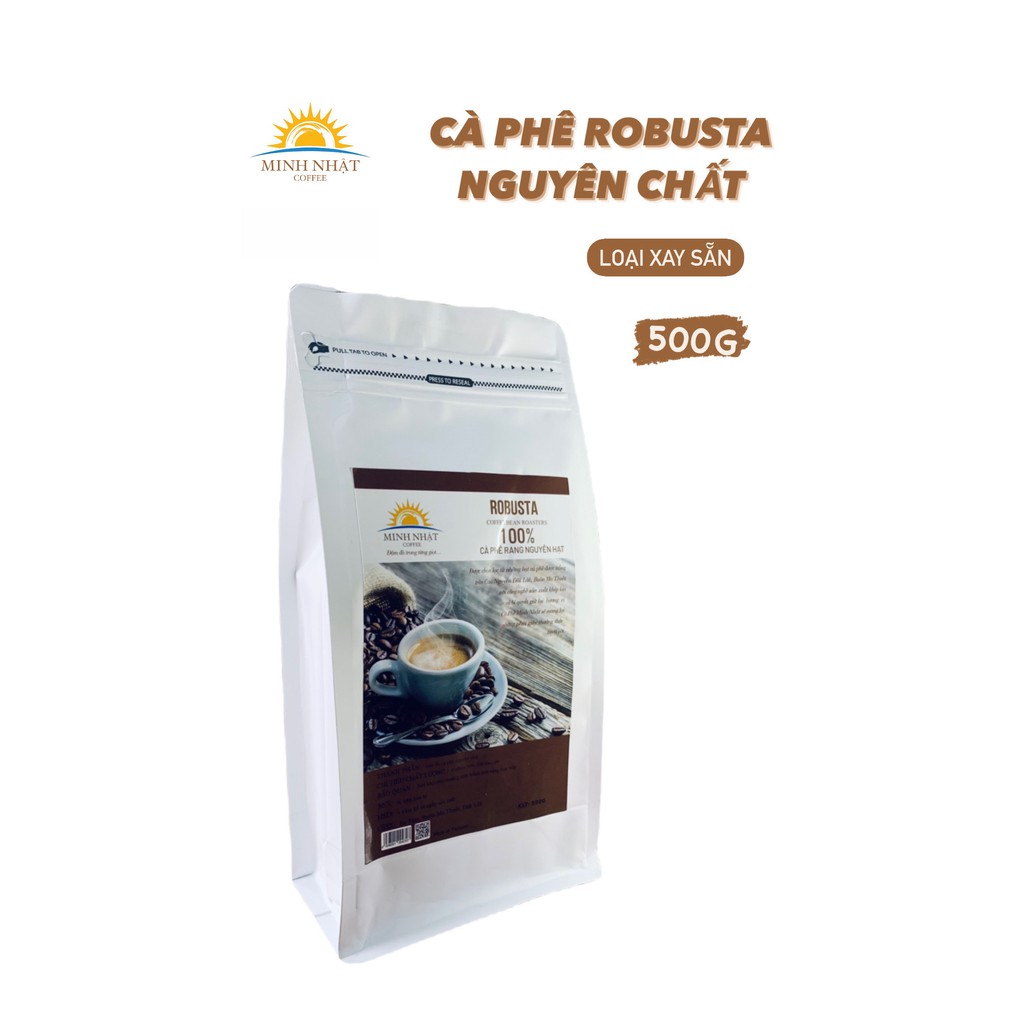 Cà Phê Rang Nguyên Chất 100% Robusta Minh Nhật 500G | BigBuy360 - bigbuy360.vn