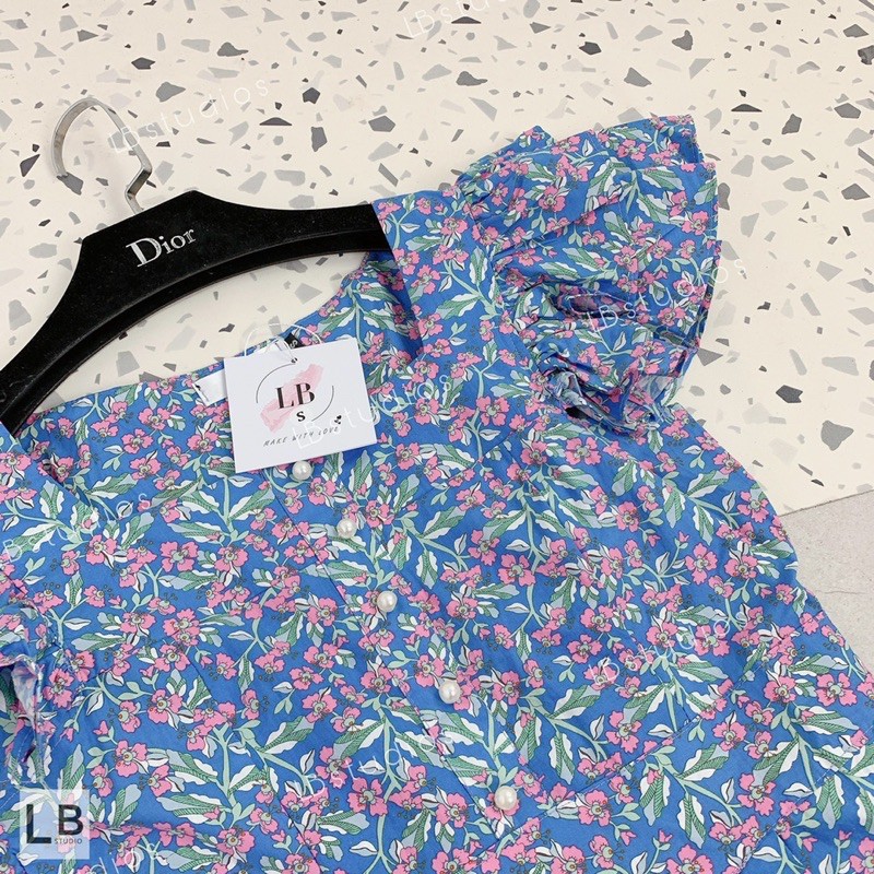 Đầm maxi hoa cánh tiên đuôi cá | BigBuy360 - bigbuy360.vn