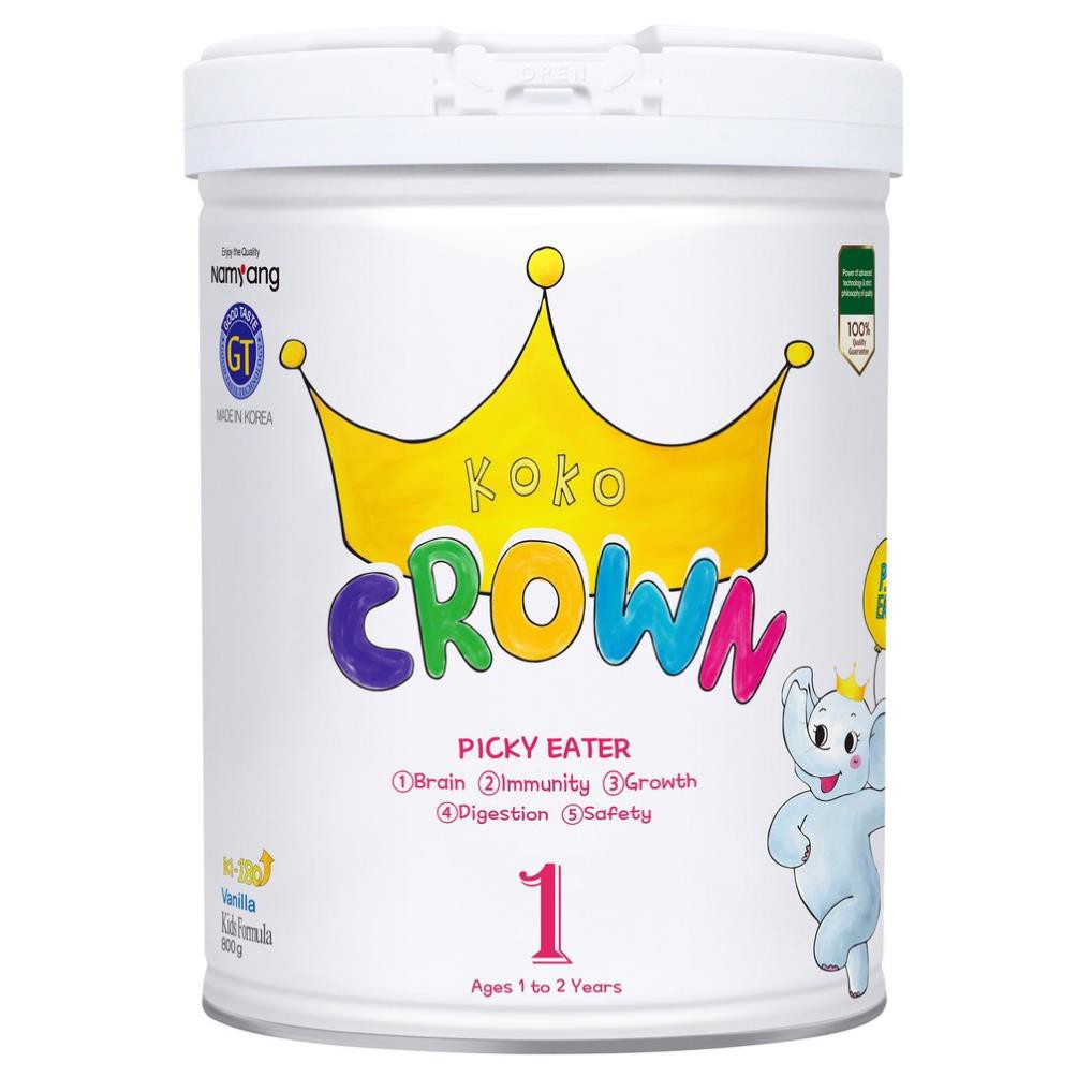 Sữa bột Koko Crown dành cho trẻ biếng ăn Picky Eater 1 800g/hộp