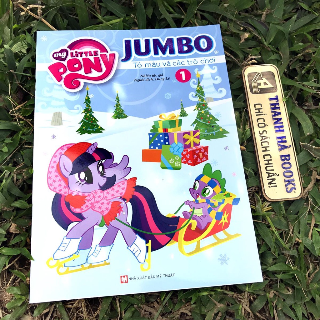 Sách My Little Pony Jumbo: Tô Màu Và Các Trò Chơi lẻ tùy chọn