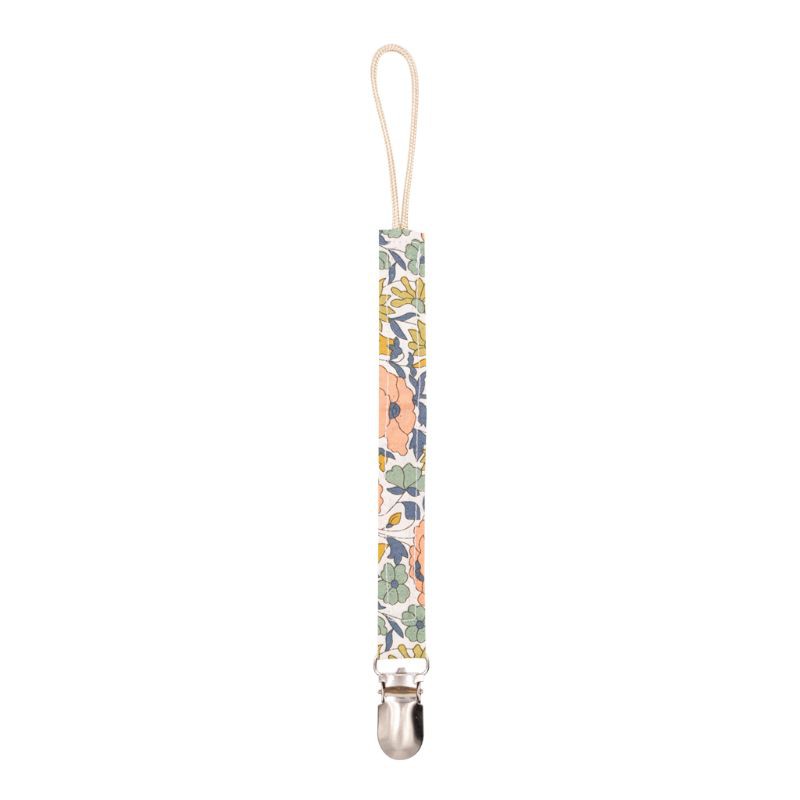 Baby Pacifier Clip Chain Cotton Linen Holder Pacifier Soother Clips Leash Belt Nipple Holder