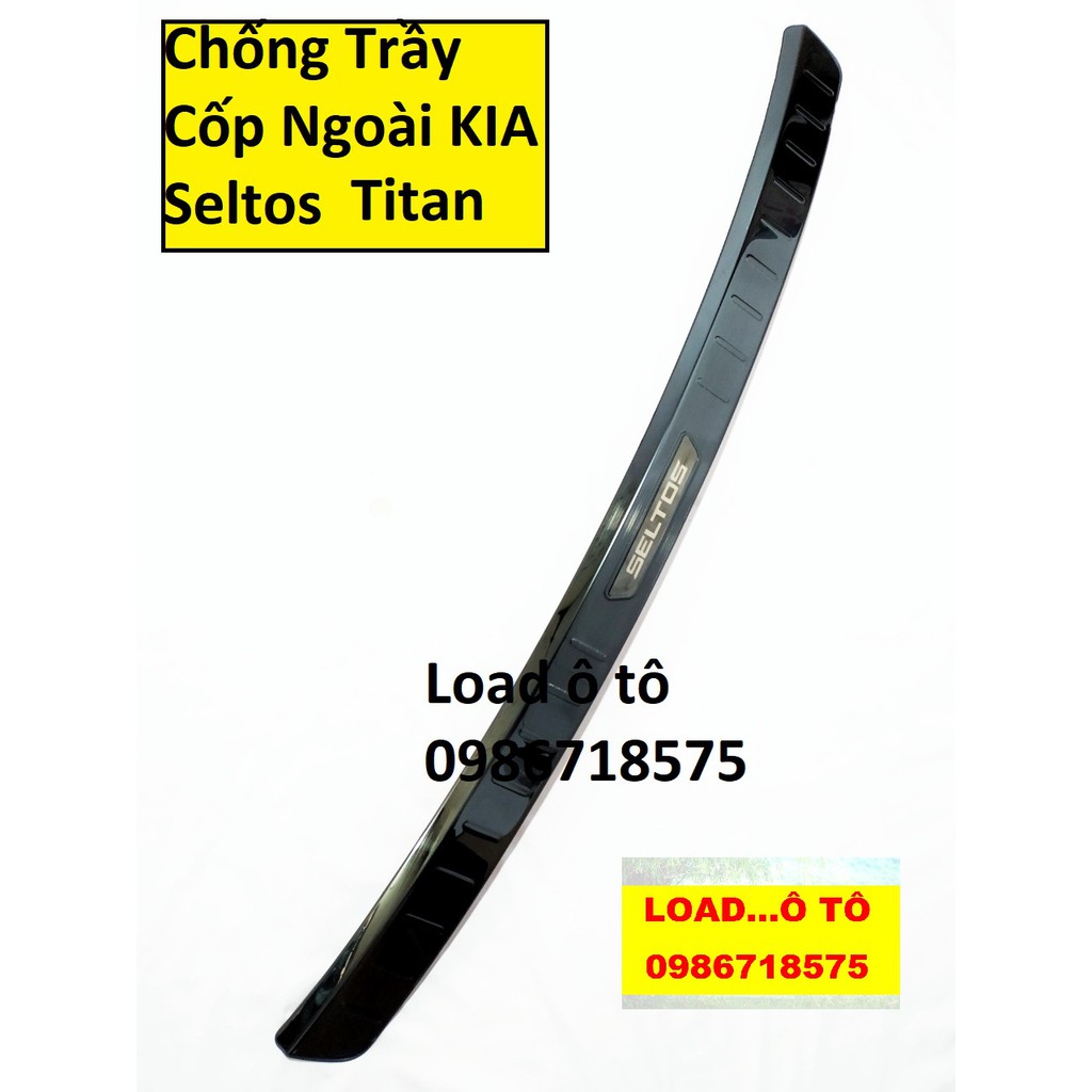 Chống Trầy Cốp KIA Seltos Bên Ngoài Vân Titan Cao Cấp, Hàng Mặt Gương Cao Cấp