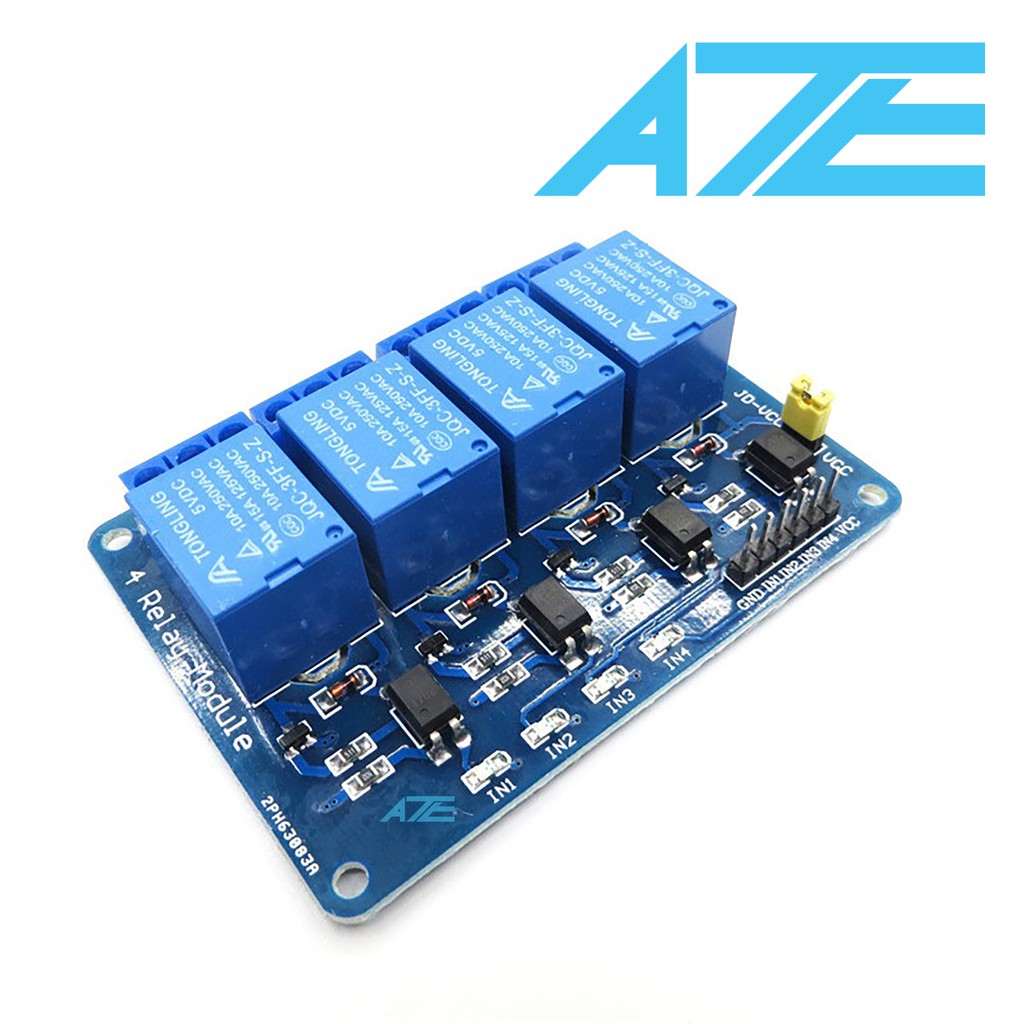 Module Relay 5V cách ly quang các loại