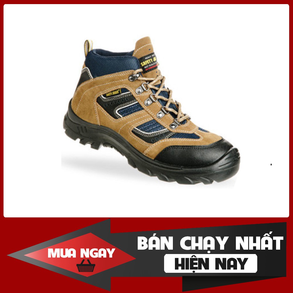 Giày da bảo hộ jogger X2000 S3 cao cổ nhập khẩu chính hãng da lộn chuẩn châu Âu