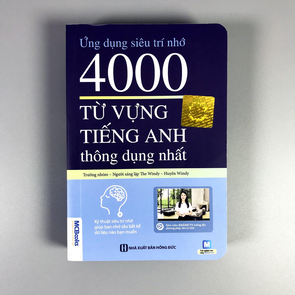 Sách - Ứng Dụng Siêu Trí Nhớ 4000 Từ Vựng Tiếng Anh Thông Dụng Nhất