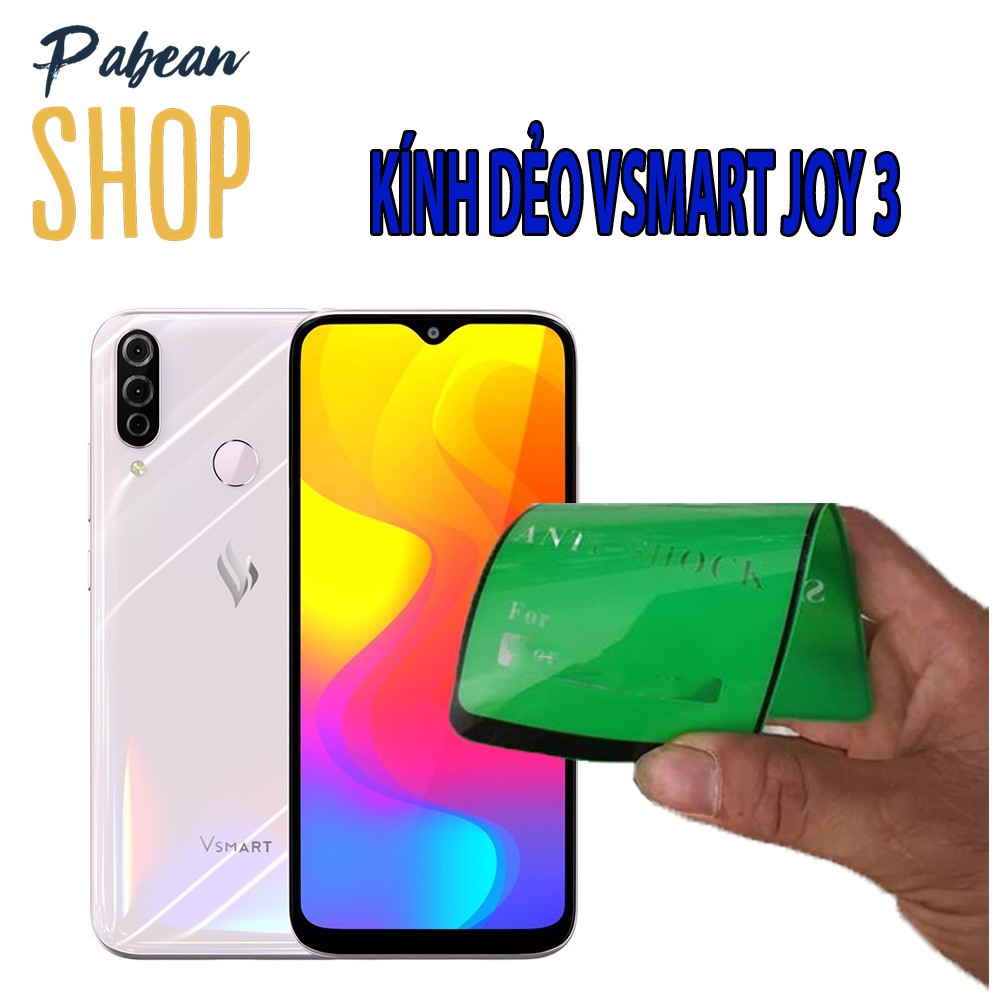 Cường lực dẻo Nano FULL MÀN 100D cho Vsmart Joy 3