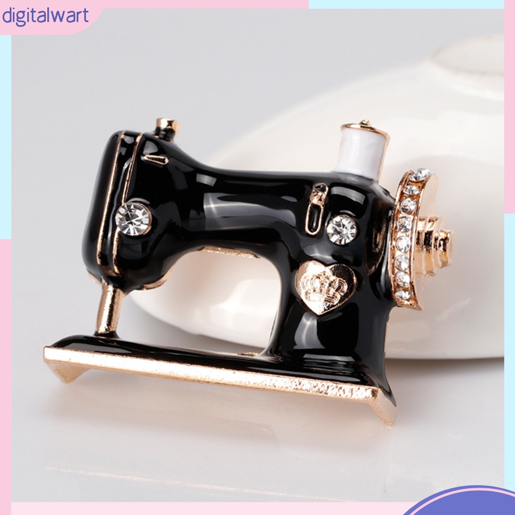 Ghim Cài Áo Hình Máy May Độc Đáo