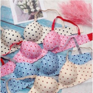 [SIÊU SALE] COMBO 139K /3 Áo lót nữ đúc su chấm bi | BigBuy360 - bigbuy360.vn