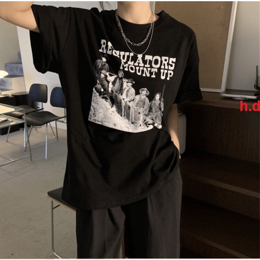 [ÁO PHÔNG GIÁ ĐẸP] Áo thun form thụng Regulas nam nữ mặc đẹp chất liệu cotton us (HD-38PP)