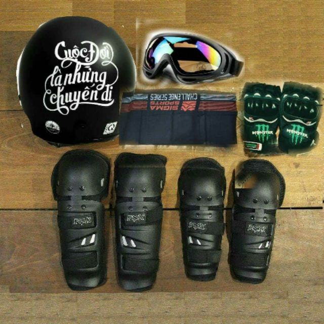 Combo đồ phượt thông dụng y