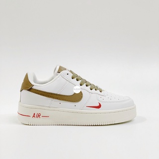 Giày thể thao sneaker trắng móc nâu bản vnxk đầy đủ hộp kèm giấy gói