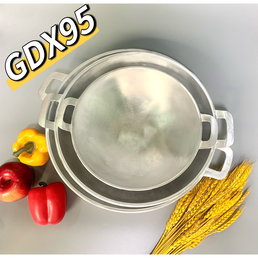 Chảo gang miên đúc siêu bóng siêu đẹp siêu dầy