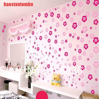 Bộ 108 bông hoa và 6 bươm bướm dán tường