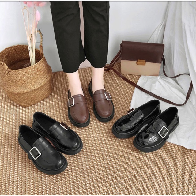 Giày vintage kiểu dáng cổ điển ( có video shop quay ) | BigBuy360 - bigbuy360.vn