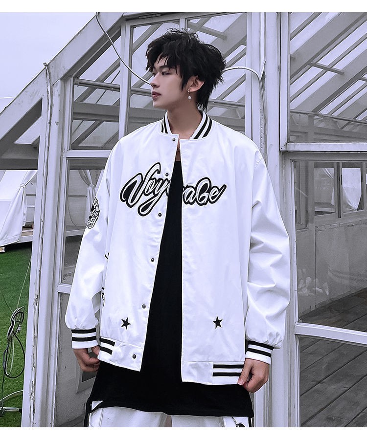 Áo Khoác Bóng Chày Form Rộng Thời Trang Dành Cho Cả Nam Và Nữ | BigBuy360 - bigbuy360.vn