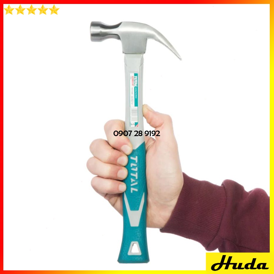 Búa nhổ đinh Total Ingco đầu búa nặng 220g 450g
