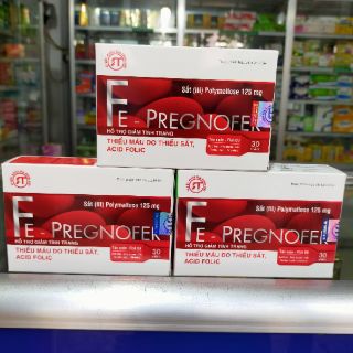 VIÊN BỔ MÁU FE_ PREGNOFER