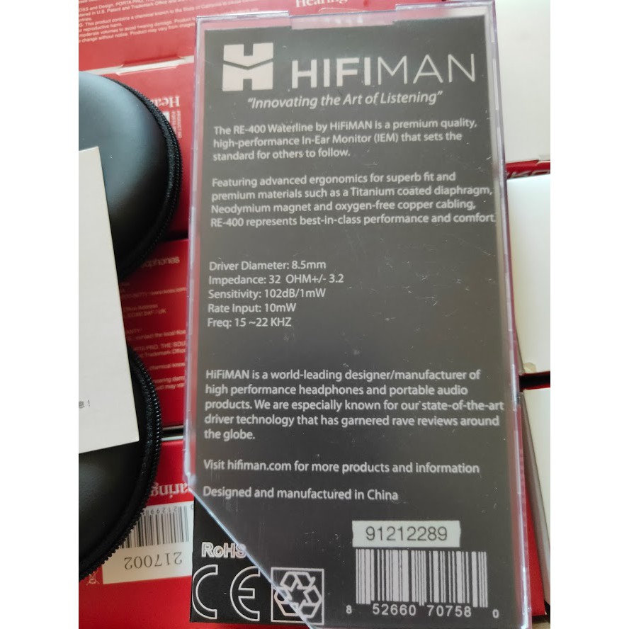 Tai nghe Hifiman RE400