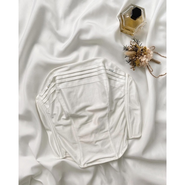 Áo corset dáng vuông croptop 2hand