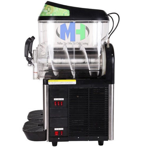 Máy làm lạnh nước trái cây 2 hộc DONPER, máy làm slush 2 hộc DONPER