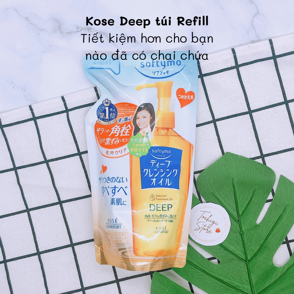 Dầu tẩy trang Kose Softymo Cleansing Nhật Bản