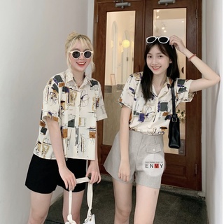 Áo Sơ Mi Họa Tiết ENVY - S78