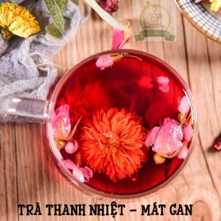 SET TRÀ HOA THANH NHIỆT - MÁT GAN