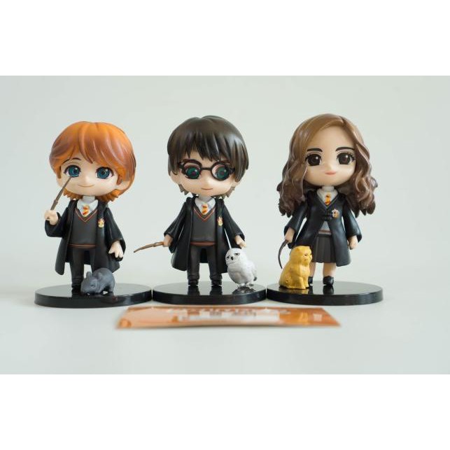 Set 3 Mô Hình Nhân Vật Trong Phim Harry Potter