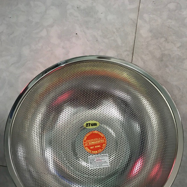 Rá Đông Nam inox 201 Tem Đỏ Size 27cm