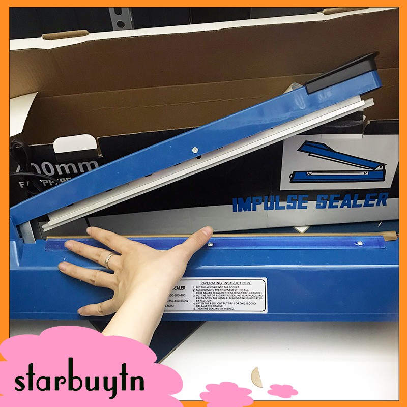 Máy hàn túi nilon 400mm tiện dụng loại tốt