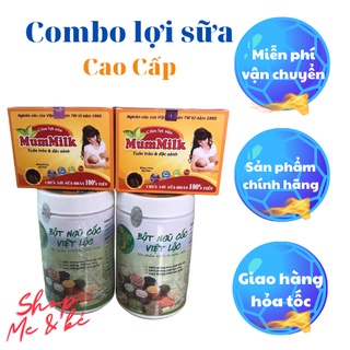 Combo Lợi sữa Ngũ cốc kèm cốm mummilk
