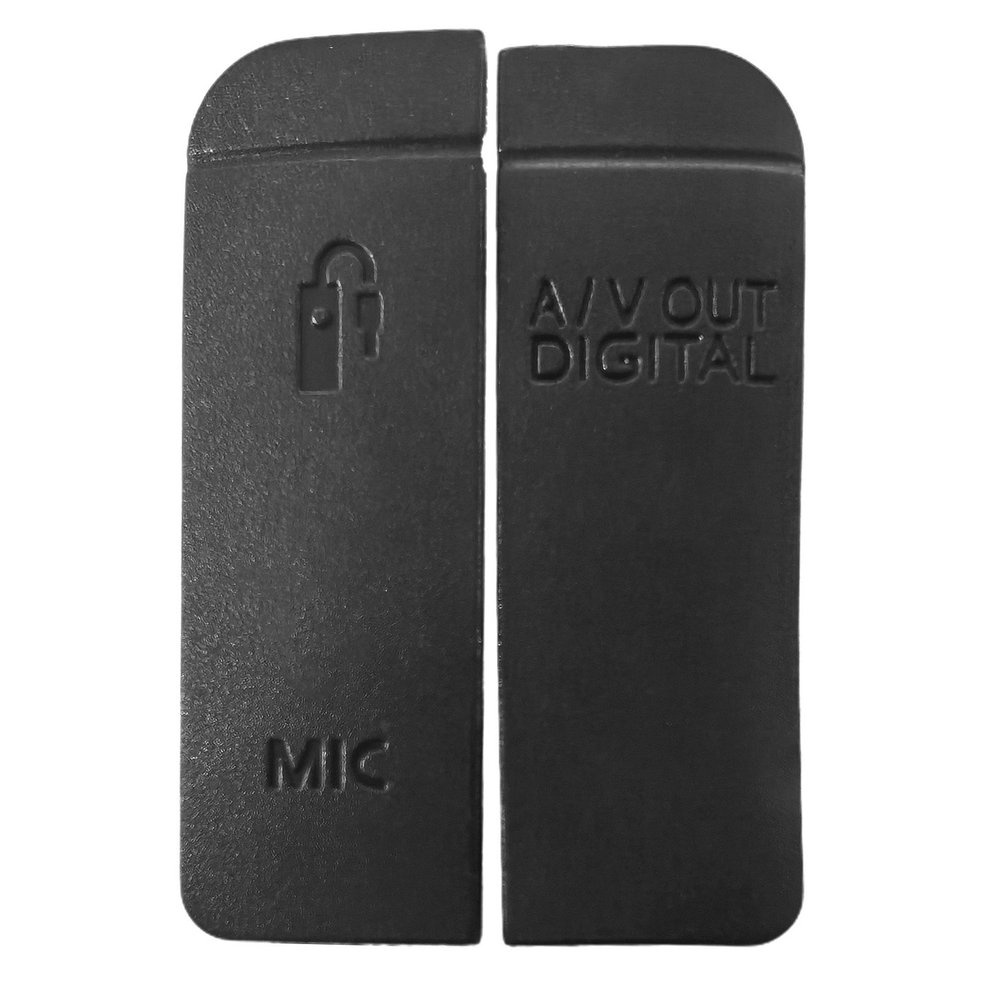 Nắp đáy cửa bằng cao su tương thích USB / HDMI cho máy ảnh Canon 6D