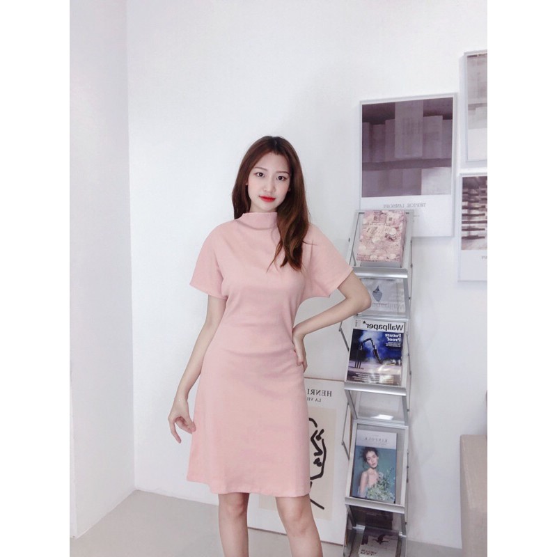 [Mã FAMALLT5 giảm 15% đơn 150k] Đầm gân cổ cao AfterBefore | BigBuy360 - bigbuy360.vn