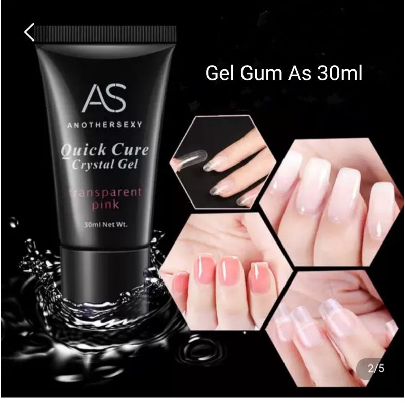 Gel gum AS đắp nối móng 30ml