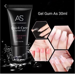 Gel gum AS đắp nối móng 30ml