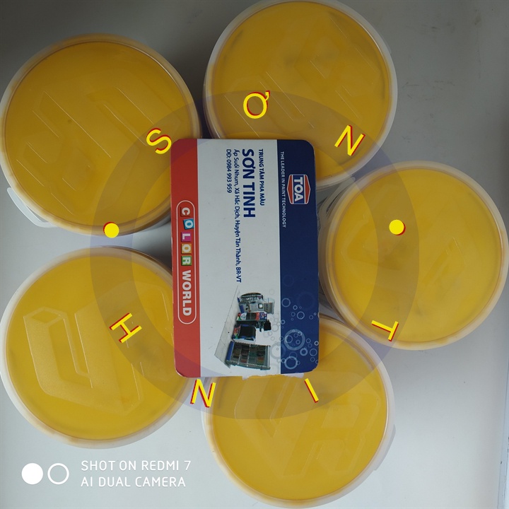 Màu nhũ Galant, ve màu Vàng 225ml